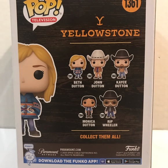 Yellowstone Beth Dutton Funko Pop Figure - Picture 3 of 4